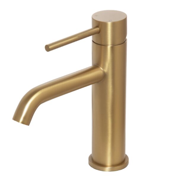 NM0A010 Blutide Neo Brushed Brass Standard Basin Mixer_Stiles_Product_Image