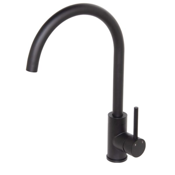 NM0B019 Blutide Neo Black Single Hole Sink Mixer_Stiles_Product_Image