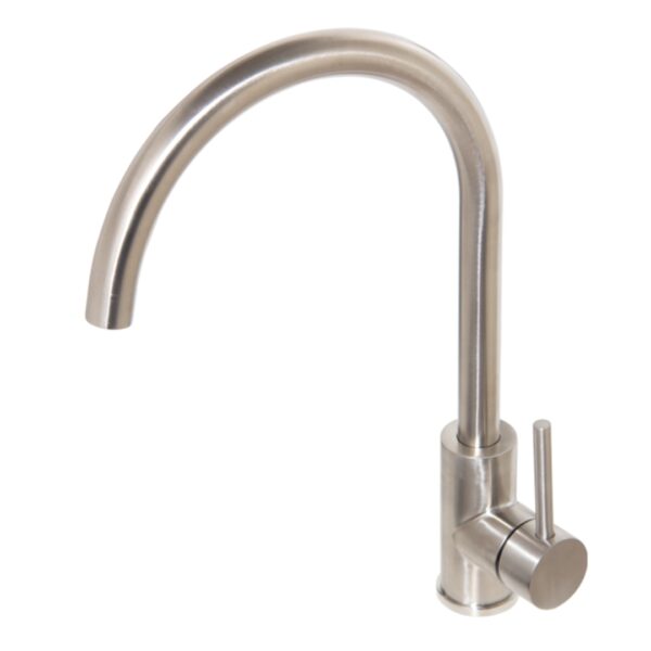 NM0S019 Blutide Neo Brushed Stainless Steel Single Hole Sink Mixer_Stiles_Product_Image