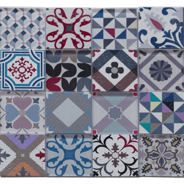 GS-SG84 Global Stone Casablanca Patchwork Mosaic 300x300mm_Stiles_Product_Image