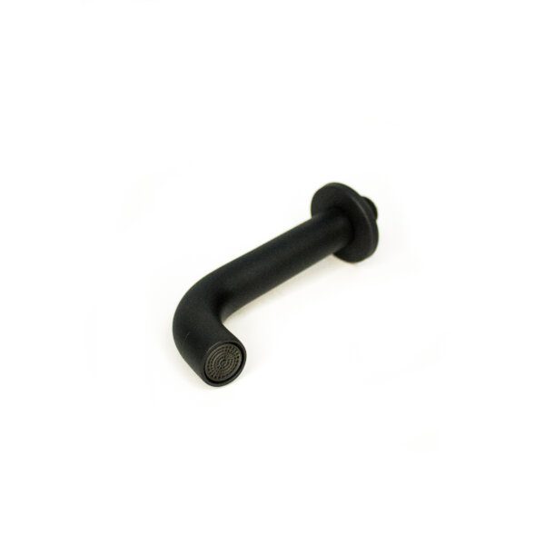 A109MB Gio Bella Round Wall Black spout_Stiles_Product_Image