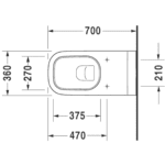 222809 Duravit D-Code Toilet Back to wall WM Med Pan_Stiles_TechDrawing_Image2