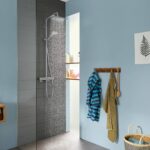 27630-000 Hansgrohe Croma E Shower Pipe with Thermostat 280mm_Stiles_Lifestyle_Image