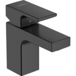 71567-670 Hansgrohe Vernis Shape Matt Black Basin Mixer 70mm_Stiles_Product_Image