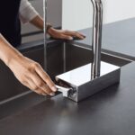 73831000 Hansgrohe Aquno Select M81 Sink Mixer 170, pull-out spray, 3 jet, sBox (swivel spout)_Stiles_Lifestyle_Image4