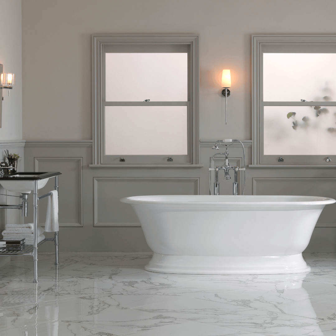 V+A Elwick Freestanding Bath 1902x910mm - Stiles