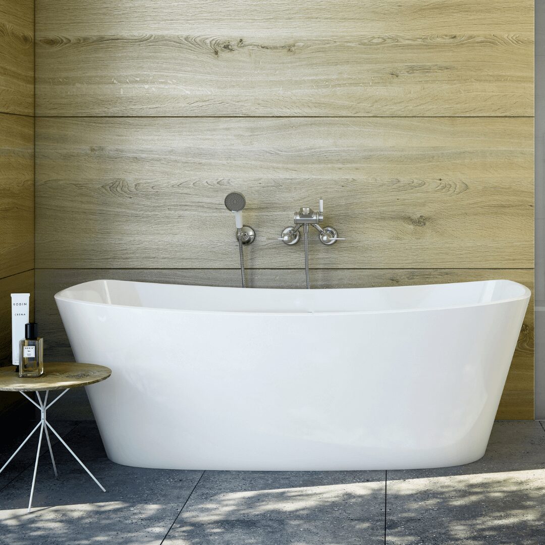 V+A Trivento Freestanding Bath 1650x707mm - Stiles