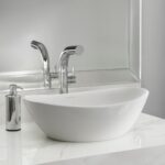 VB-AML-55-NO V+A Amalfi White Freestanding Basin_Stiles_Lifestyle_Image