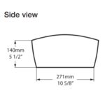 VB-AML-55-NO V+A Amalfi White Freestanding Basin_Stiles_TechDrawing_Image2