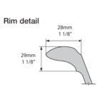 VB-DRA-40-NO V+A Drayton 40 White Gloss Basin_Stiles_TechDrawing_Image5