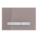 115.788.SQ.2 Geberit Sigma 50 Umber Glass and Chrome Actuator Plate _Stiles_Product_Image