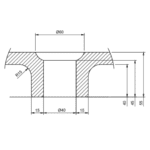 BLOCK Rossco Block CT Basin 465x465x465mm_Stiles_TechDrawing_Image3