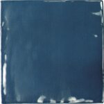 Decobella Manacor Cuadrado Ocean Blue Gloss 100x100mm_Stiles_Product_Image