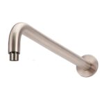 MA09-400 Meir Round Champagne Curved Wall Shower Arm_Stiles_Product_Image