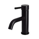 MB03 Meir Matt Black Round Curved Basin Mixer_Stiles_Product_Image4