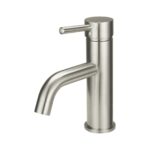 MB03-PVDBN Meir Brushed Nickle Round Curved Basin Mixer_Stiles_Product_Image