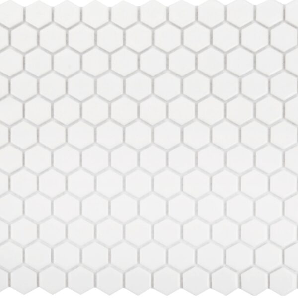 888 Douglas Jones Hexagon White Gloss 260x305mm_Stiles_Product_Image