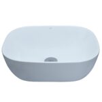IVY-2243 GioBella Ivy Lilly Elliptical White Counter Top Basin 395x495x150mm_Stiles_Product_Image