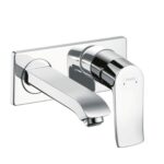 31085000 Hansgrohe Metris Single Lever Basin Mixer Concealed Installation Wall Type 165mm Spout_Stiles_Product_Image