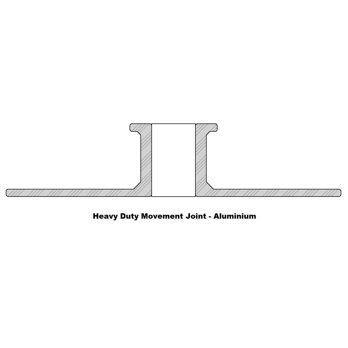 35 Sure Strip Heavy Duty Movement Joint Grey Aluminium 10mm_Stiles_TechDrawing_Image