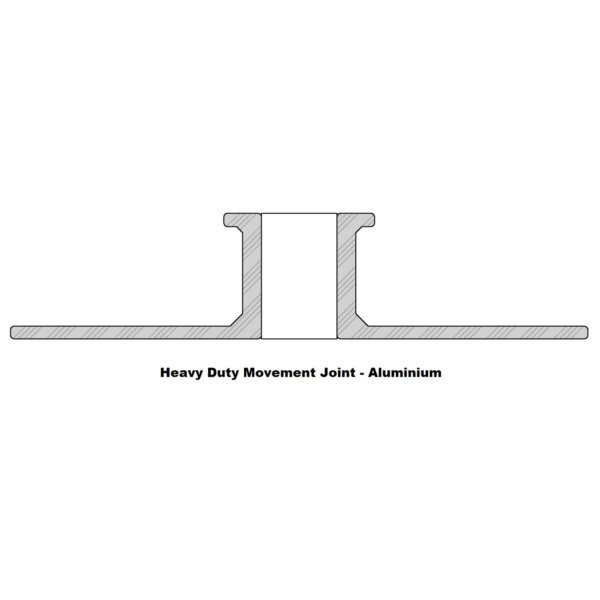35 Sure Strip Heavy Duty Movement Joint Grey Aluminium 10mm_Stiles_TechDrawing_Image