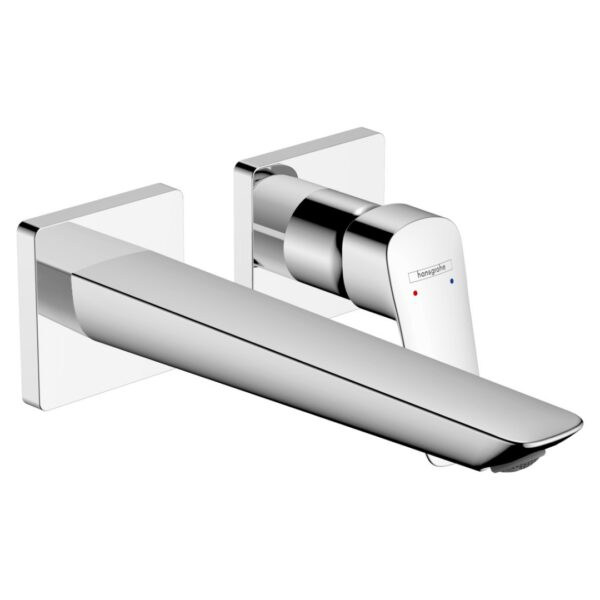 71256000 Hansgrohe Logis Single Lever Basin Mixer for Concealed Installation Fine Walle Mounted Spout 20,6cm set_Stiles_Product_Image