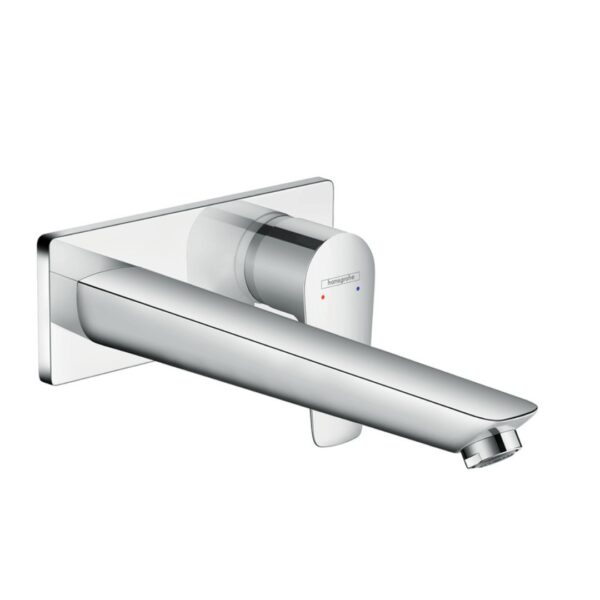 71734000 Hansgrohe Talis E Single Lever Basin Mixer Concealed Installation Wall-Type Spout 225mm._Stiles_Product_Image