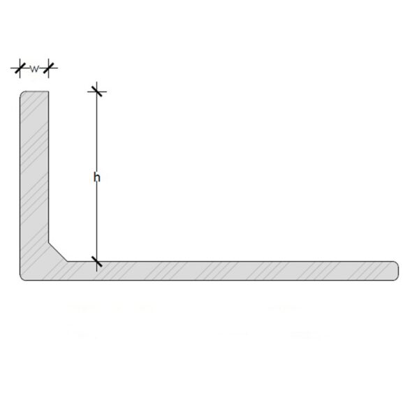 Sure Strip Straight Edge Aluminium Trim 6mm_Stiles_TechDrawing_Image