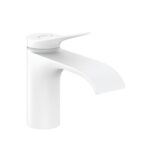 75012703 Hansgrohe Vivenis MWhite Basin MIxer 80mm wo waste set_Stiles_Product_Image