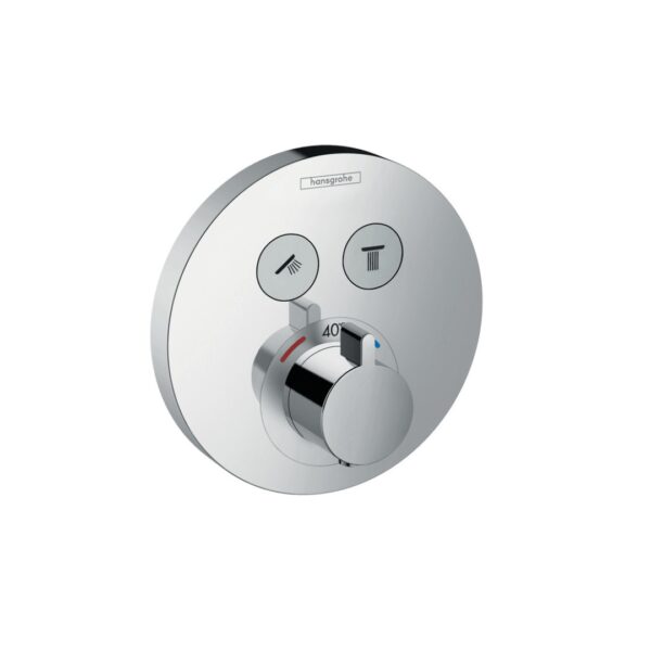 15743003 Hansgrohe ShowerSelect S Thermostat (2 Functions)_Stiles_Product_Image