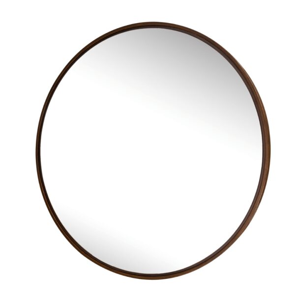 Paramount Mirrors Lily Floating Round Mahogany Mirror 900x900mm_Stiles_Product_Image