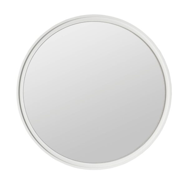 Paramount Mirrors Lily Floating Round White Mirror 900x900mm_Stiles_Product_Image