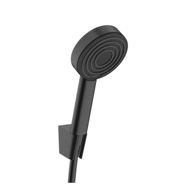 24301670 Hansgrohe Pulsify S Matt Black Hand Shower Set 105mm with Hose 1250mm_Stiles_Product_Image