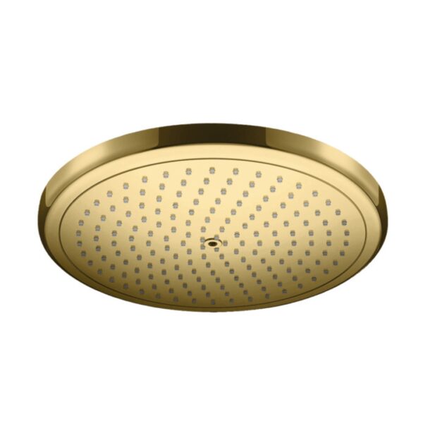 26220990 Hansgrohe Croma Polished Gold Optic Shower Head 280mm_Stiles_Product_Image