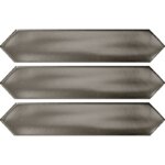 Decobella Arrow Lanse Silver Gloss 50x250mm_Stiles_Product_Image