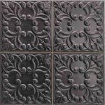 Decobella Tin Tile Black 442x442mm_Stiles_Product_Image