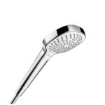 26810400 Hansgrohe Croma Select E White Chrome Multi Hand Shower 110mm_Stiles_Product_Image