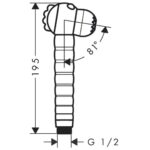 28787640 Hansgrohe Jocolino Children Hand Shower Zebra_Stiles_TechDrawing_Image