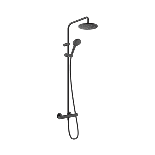 26276670 Hansgrohe Vernis Blend Matt Black Shower Set 200 with Thermostat_Stiles_Product_Image
