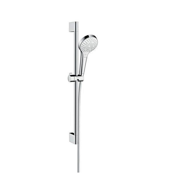 26560400 Hansgrohe Croma Select S Hand Shower Set White Chrome Multi with Bar_Stiles_Product_Image