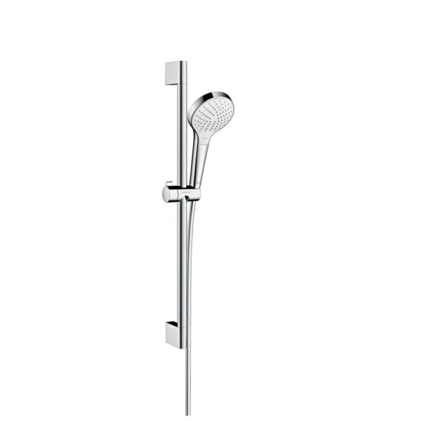 26562400 Hansgrohe Croma Select S Hand Shower Set White Chrome Vario with Bar_Stiles_Product_Image