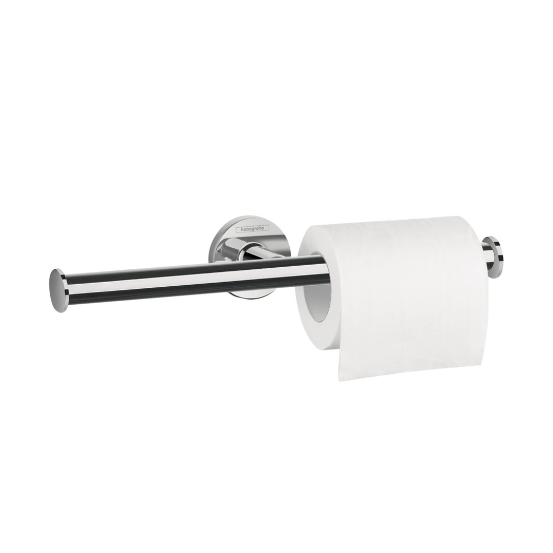 Hansgrohe Logis Universal Double Toilet Paper Holder Stiles   41717000 Hansgrohe Logis Universal Double Toilet Paper Holder Stiles Product Image 