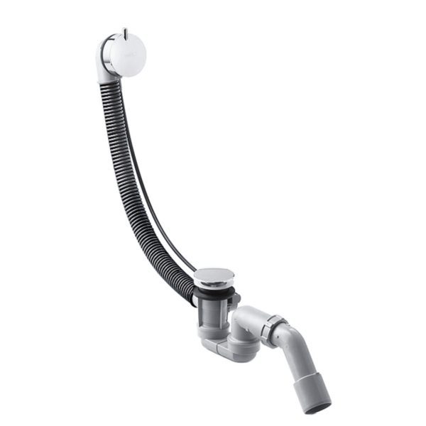 58150000 Hansgrohe Flexaplus S Complete Waste:Overflow Set for Standard Bath Tubs_Stiles_Product_Image
