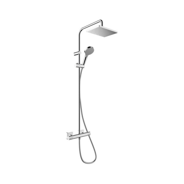 26097000 Hansgrohe Vernis Shape EcoSmart Showerpipe with Thermostat_Stiles_Product_Image