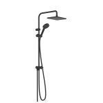 26282670 Hansgrohe Vernis Shape Matt Black Reno Overhead and Hand Shower Set_Stiles_Product_Image