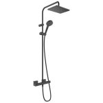 26286670 Hansgrohe Vernis Shape Matt Black Showerpipe Set_Stiles_Product_Image