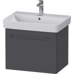 N14282049490000 Duravit No1 Graphite Vanity 590mm_Stiles_Product_Image