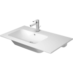 234583 Duravit ME by Starck Gloss White Asymmetrical Basin 490x830x180mm_Stiles_Product_Image