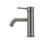 MB03 PVDGM Meir Round Curved Gun Metal Basin Mixer_Stiles_Product_Image 2