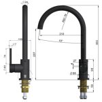 MK03-CH Meir Round Champagne Sink Mixer_Stiles_Product_ImageechDrawing_Image